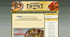 Desktop Screenshot of lavalspizza.com